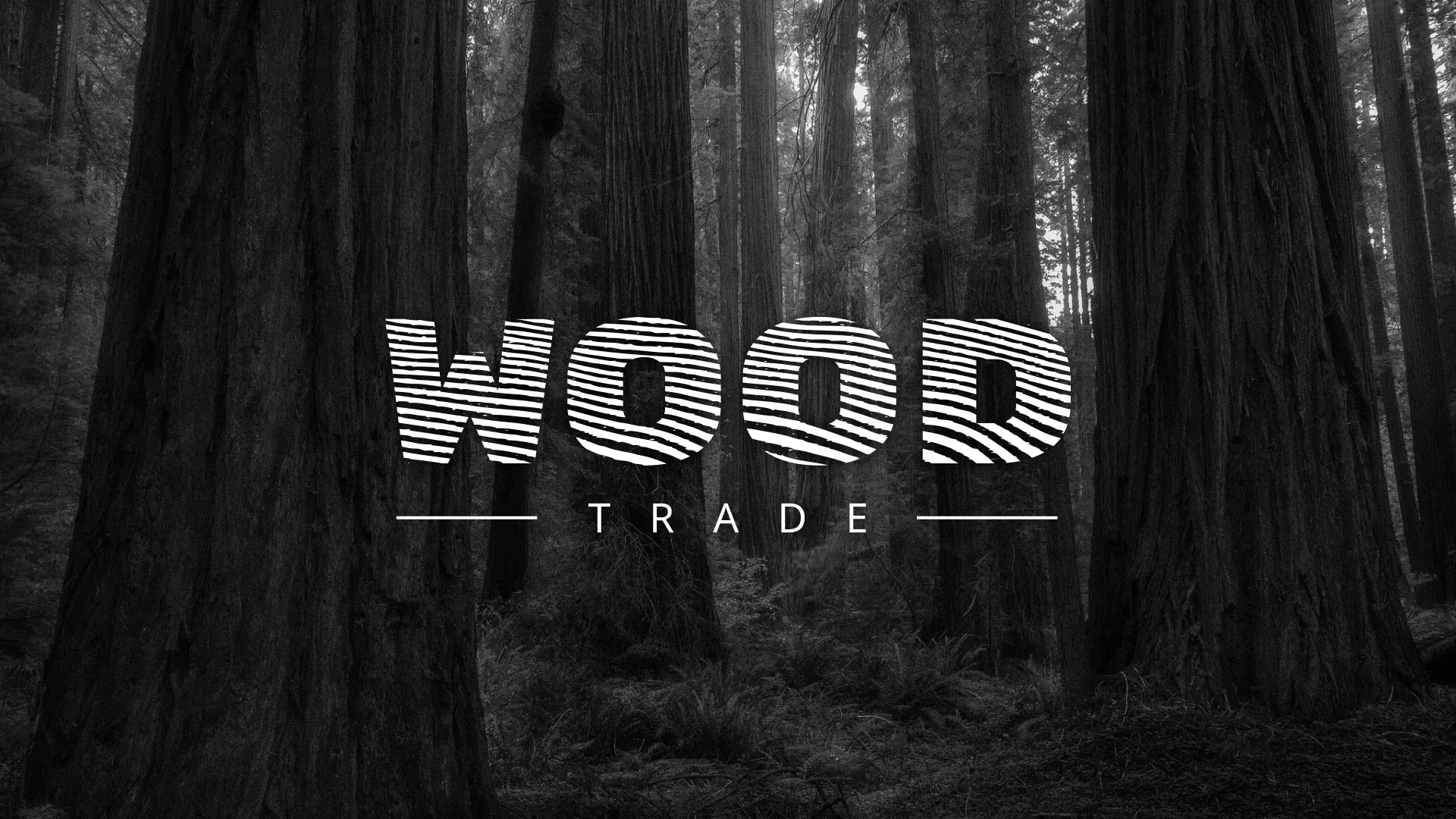 Разработка логотипа для компании «Wood Trade» в Торопце